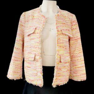 Kate Spade New York Women Multi Tweed Jacket